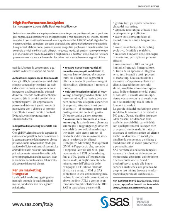 Harvard Business Review Maggio 2012