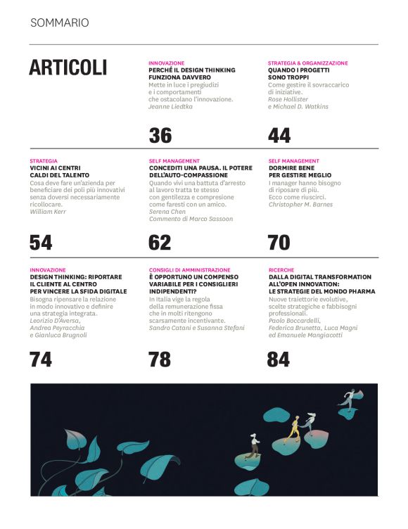 Harvard Business Review HBR Italia ottobre 2018